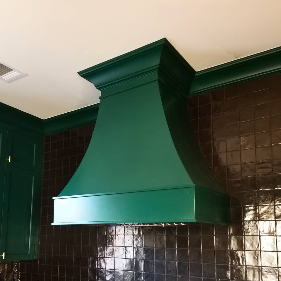 Forest Green Kitchen Anthem - European frameless cabinets in Austin, TX